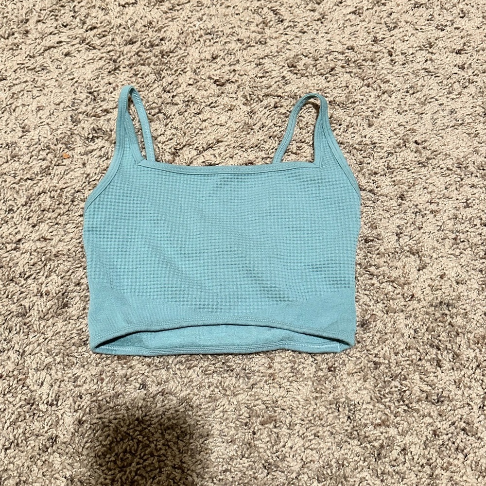 Gymshark cropped athletic top, size XS